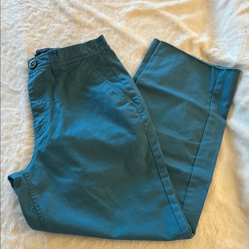 Volcom Blue Chinos Vibrant Cotton Blend